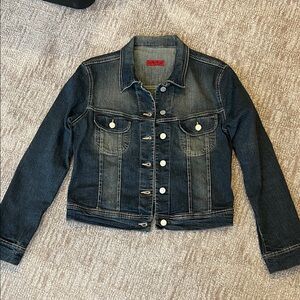 Vitamina Jeans Dark Blue Denim Jacket L